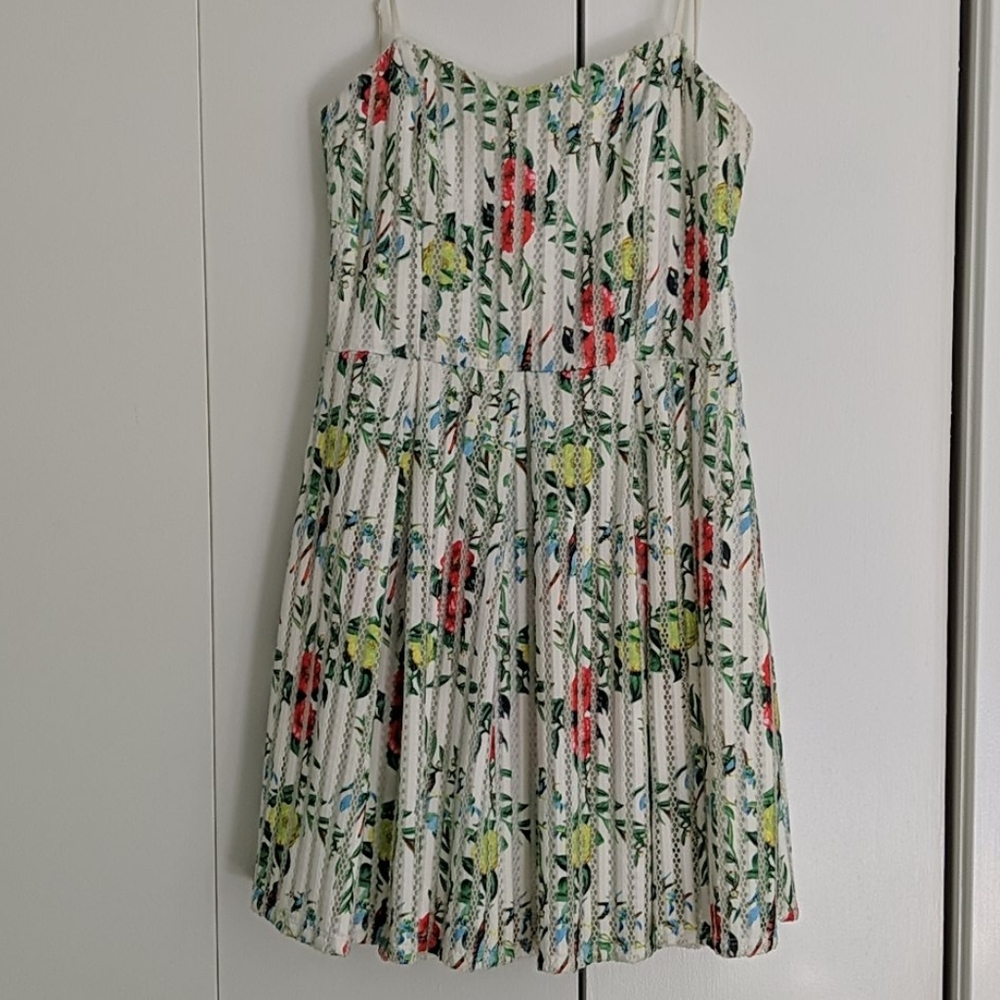 Sage dress, softly used, style up or down.